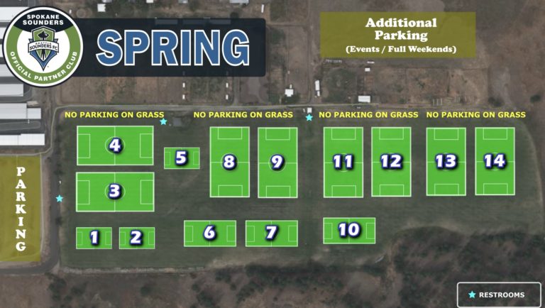 Fields & Facilities - Spokane Sounders Soccer Club