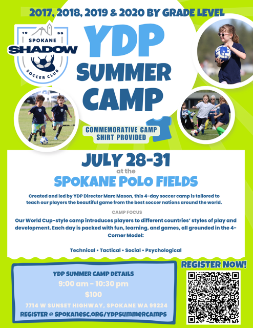 Kids Summer Camp Flyer